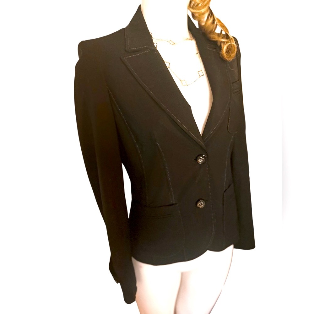 Versace Black Tailored Blazer